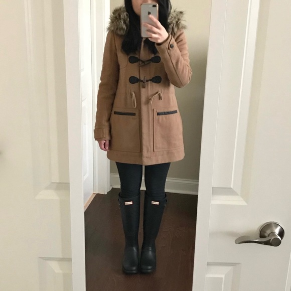 Abercrombie & Fitch wool blend coat - Picture 9 of 9